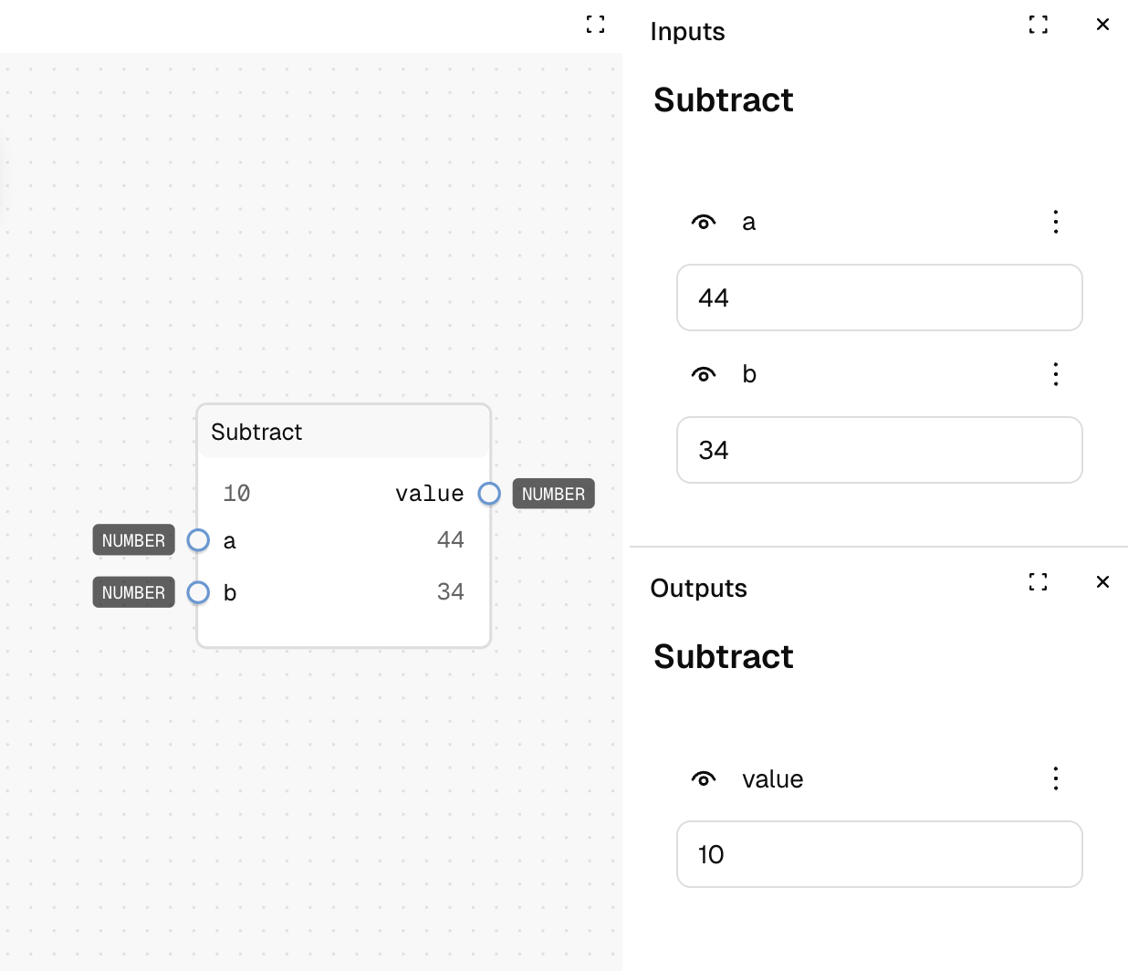Subtract Example