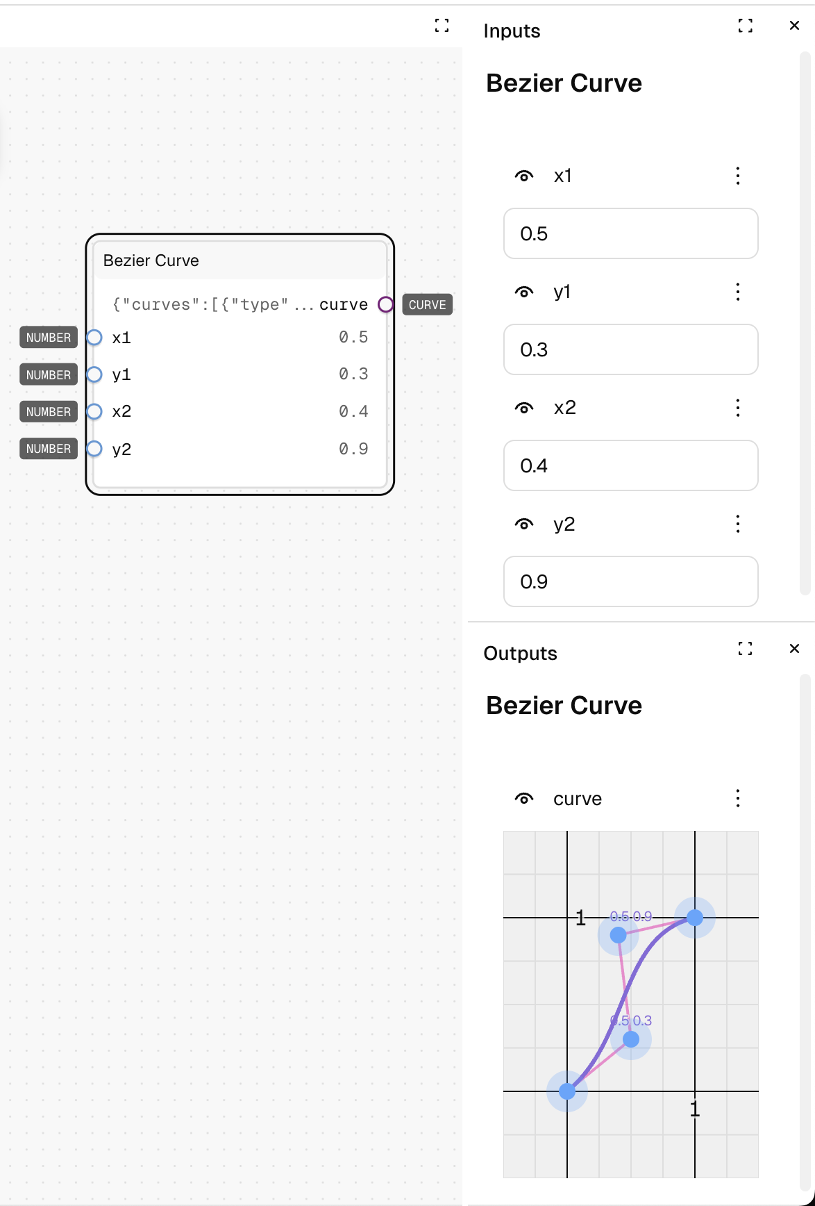 Bezier Curve Example