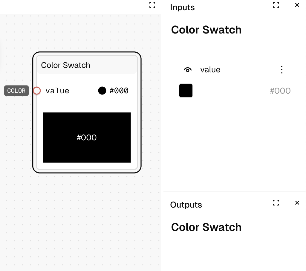 Color Swatch Example