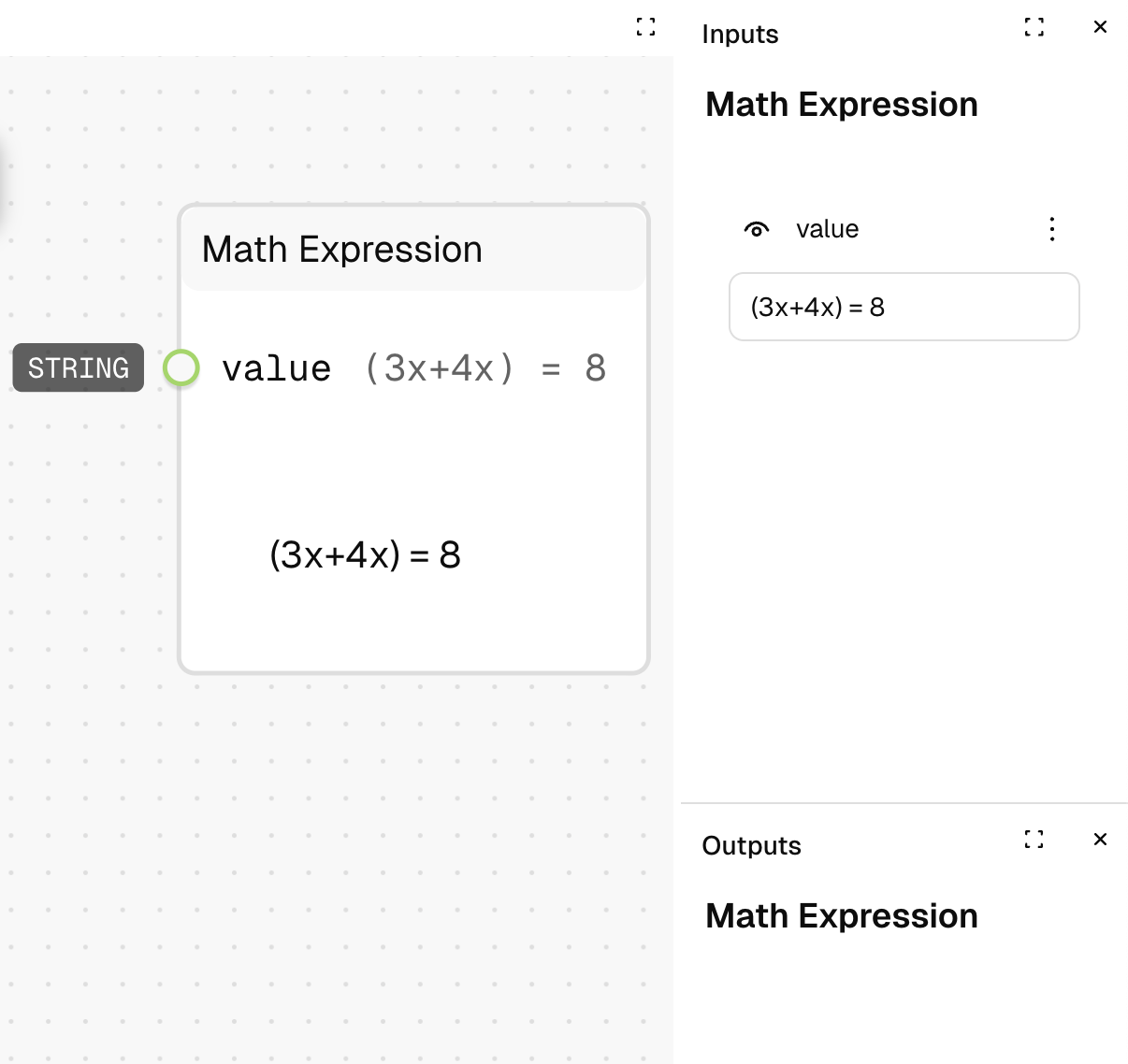 Math Expression Example