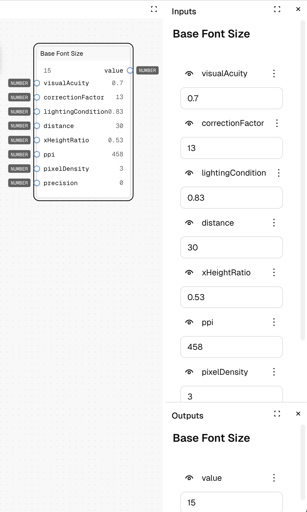 Base Font Size Example