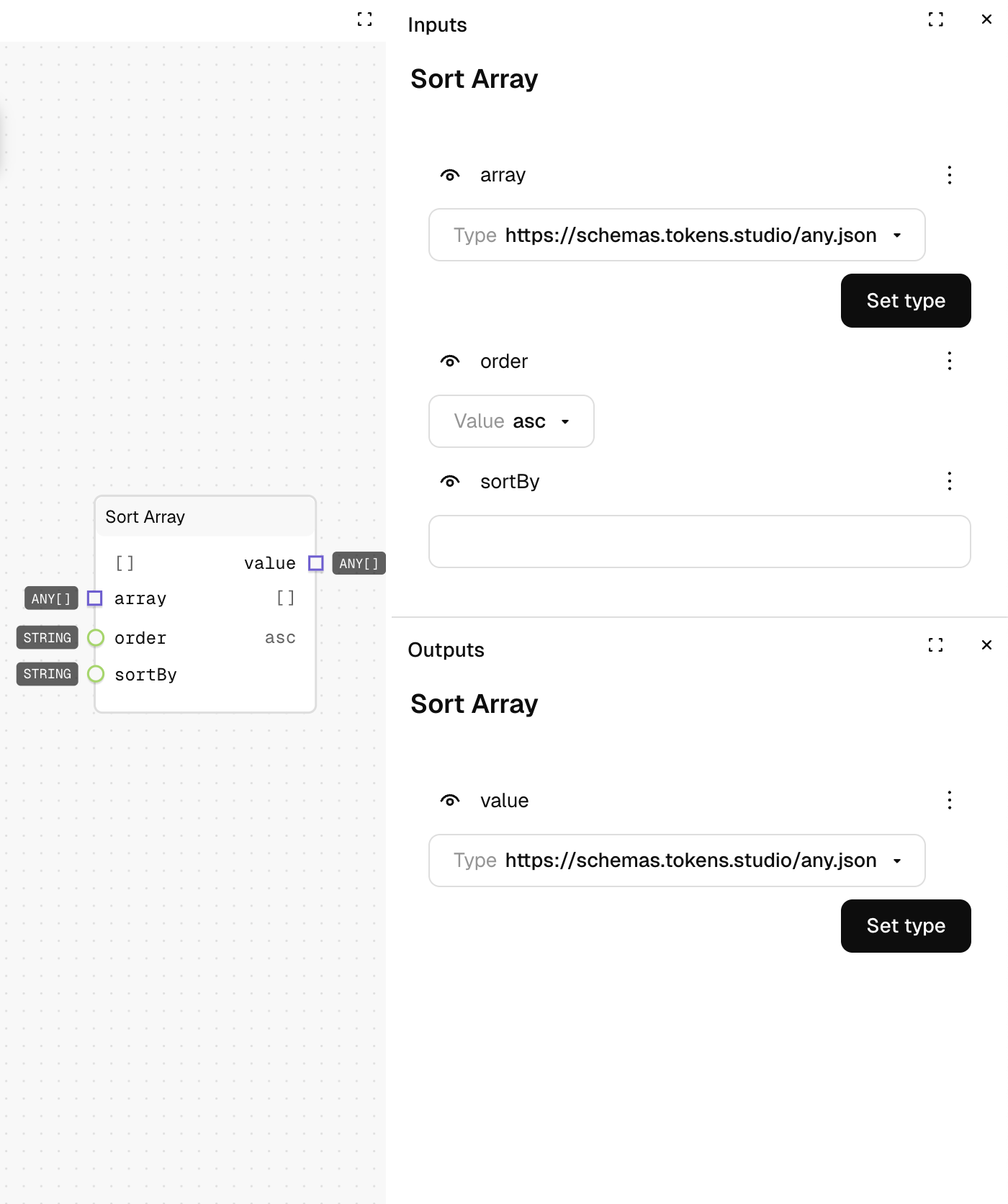 Sort Array Example