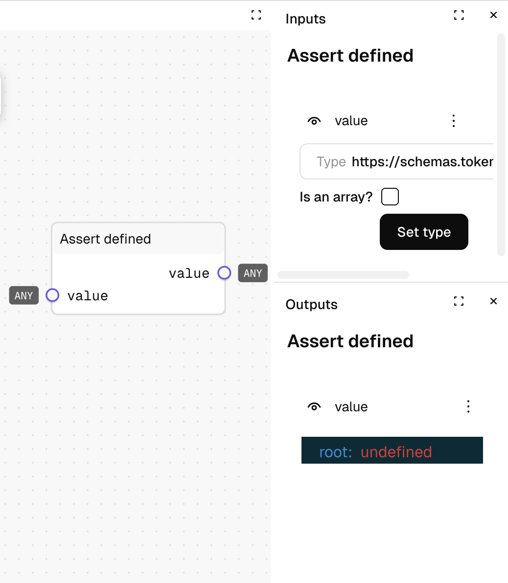 Assert defined Example